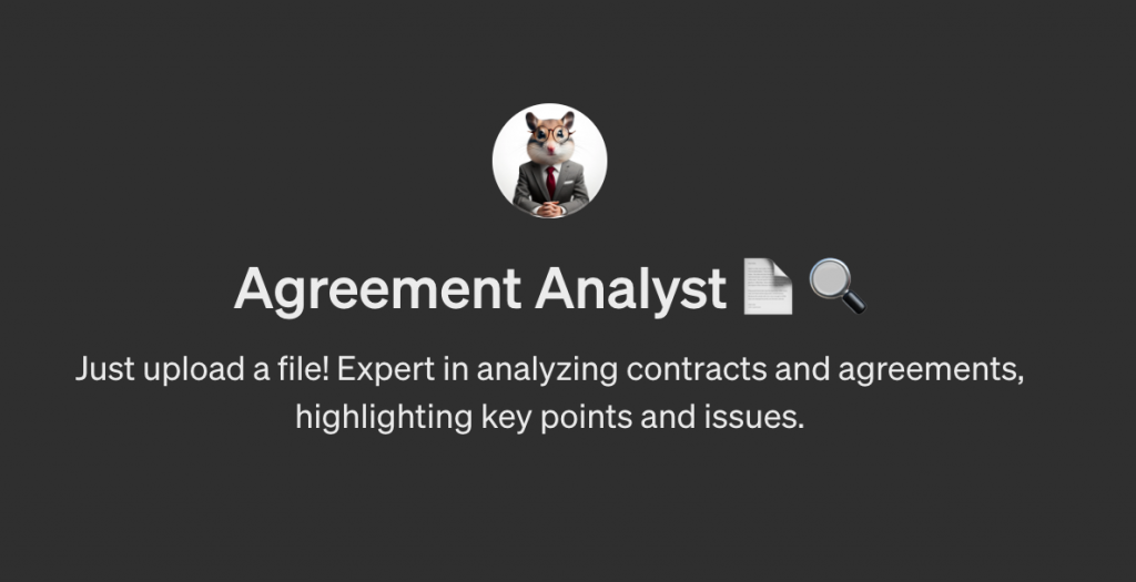 Agreement Analyst