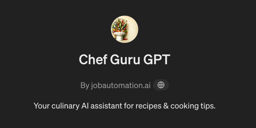 Chef Guru GPT