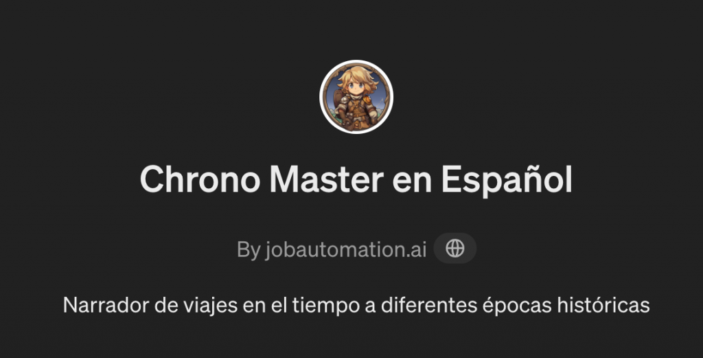 Chrono Master en Español