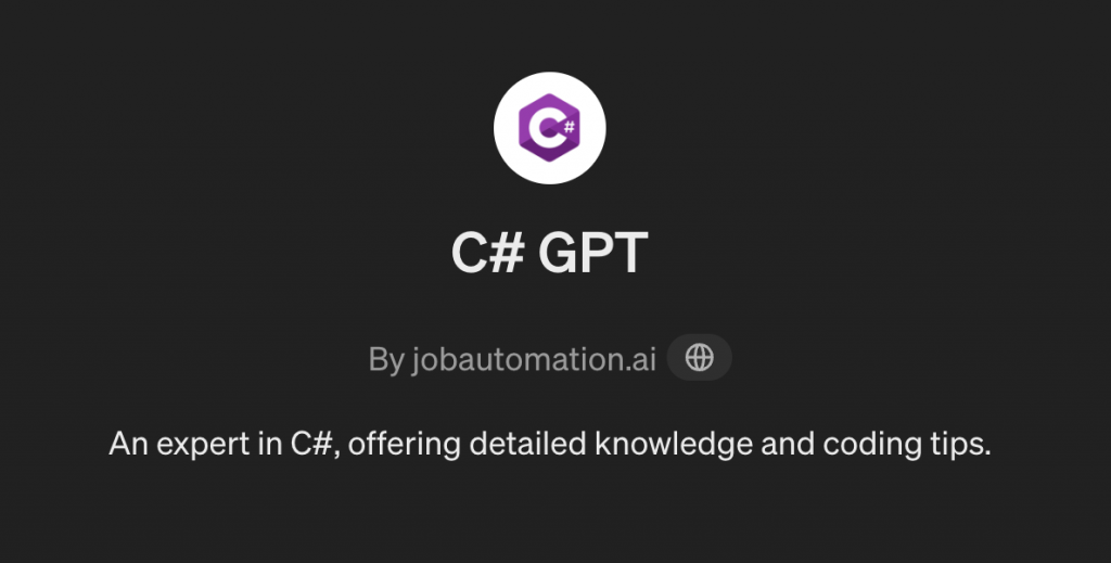 Csharp-GPT