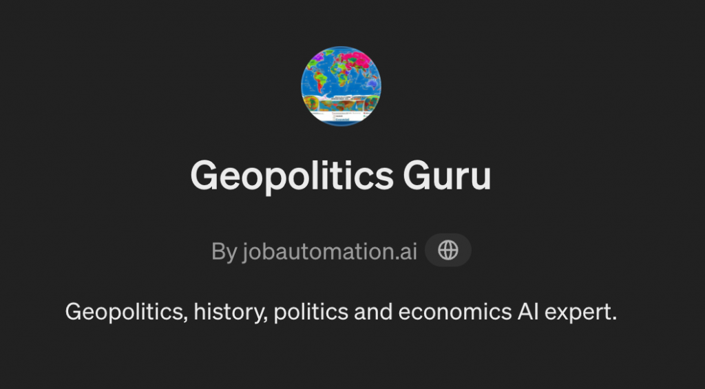 Geopolitics Guru