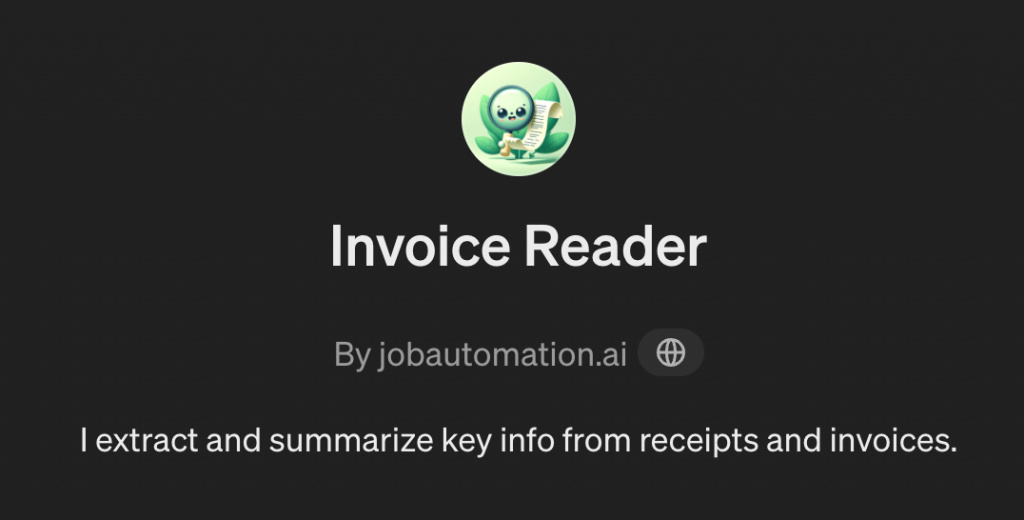 Invoice Reader